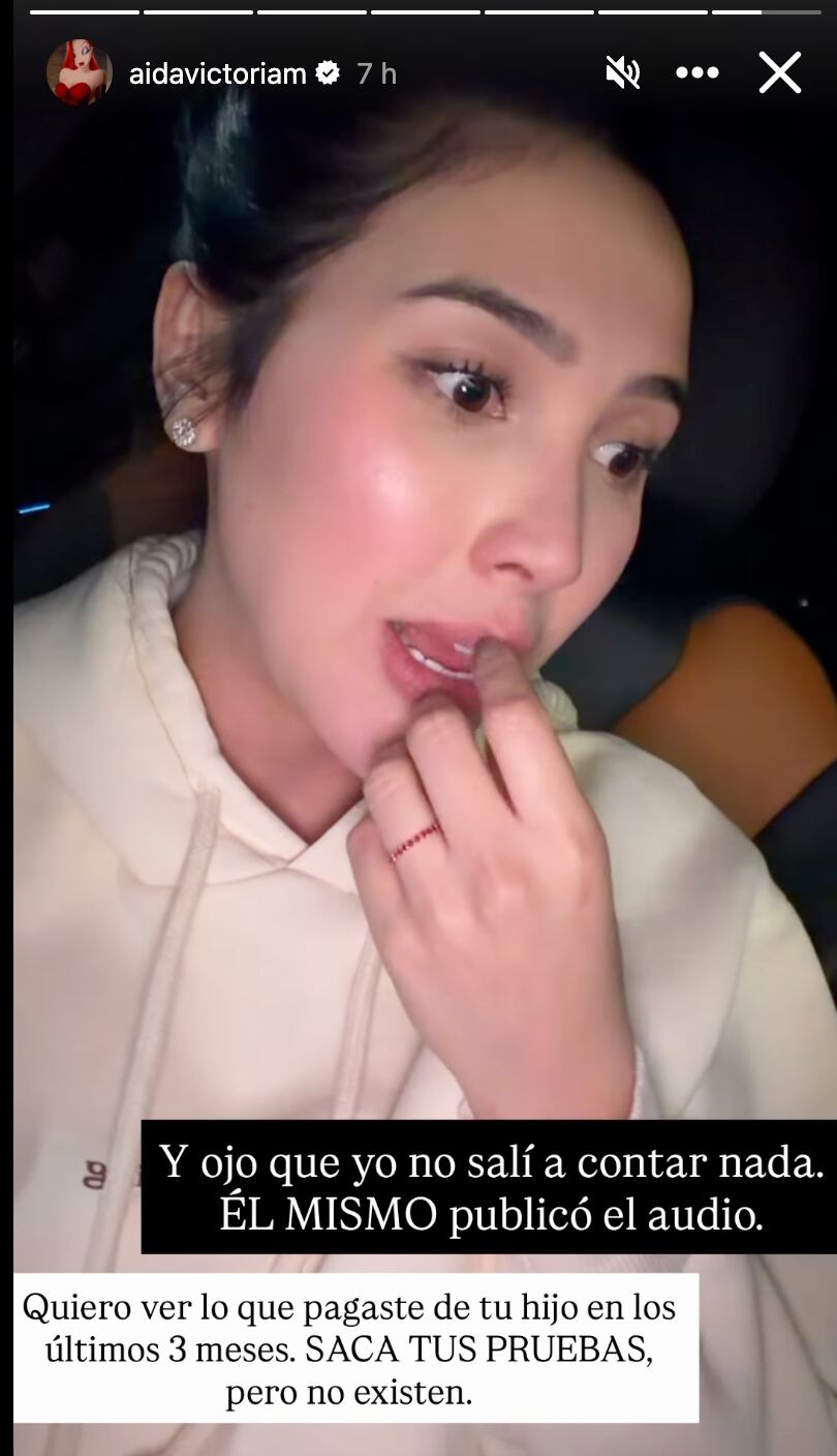 Aída Victoria Merlano confesó situación económica que vivió con su expareja.