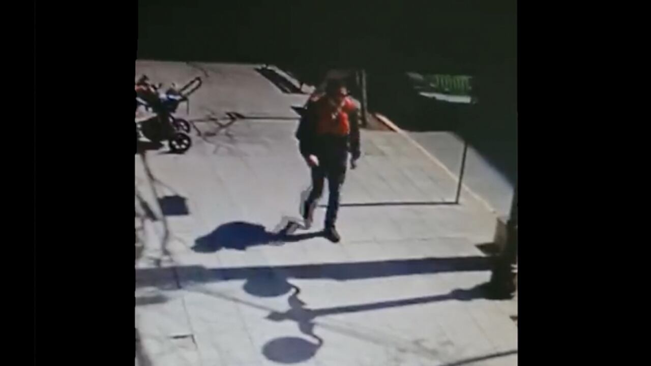 Afortunadamente la integridad física del bebé no sufrió consecuencias graves.