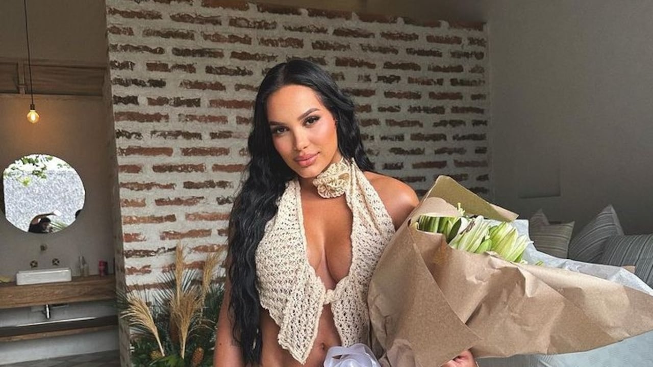 La influenciadora no le teme a revelar detalles de su infancia en redes.