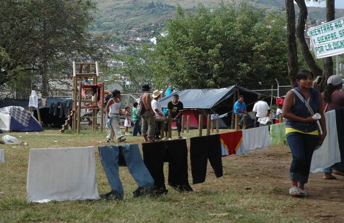 Los miembros del Consejo Regional Indígena del Cauca, Cric, convocaron a una movilización para protestar por los incumplimientos del Gobierno Nacional, ante los avances en materia de reconocimiento de territorios indígenas.