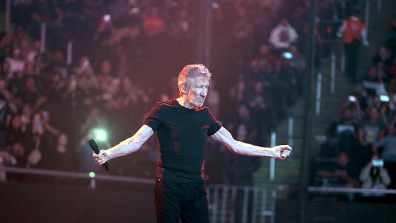 "No he tenido un solo pensamiento antisemita en toda mi vida. Lo que condeno es lo que hace el gobierno israelí, y lo seguiré condenando porque está mal", dijo Waters a Página 12. (Photo by Medios y Media/Getty Images)