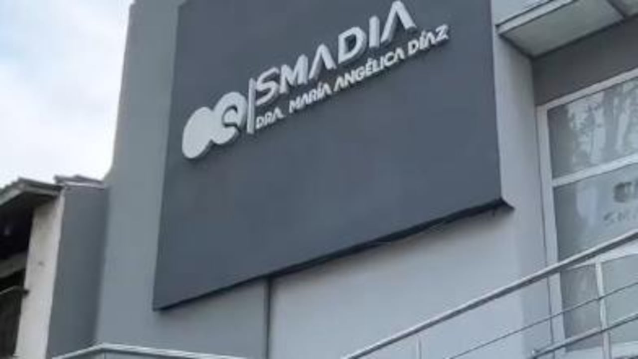Clínica Smadia, norte de Barranquilla, donde murió la funcionaria judicial.