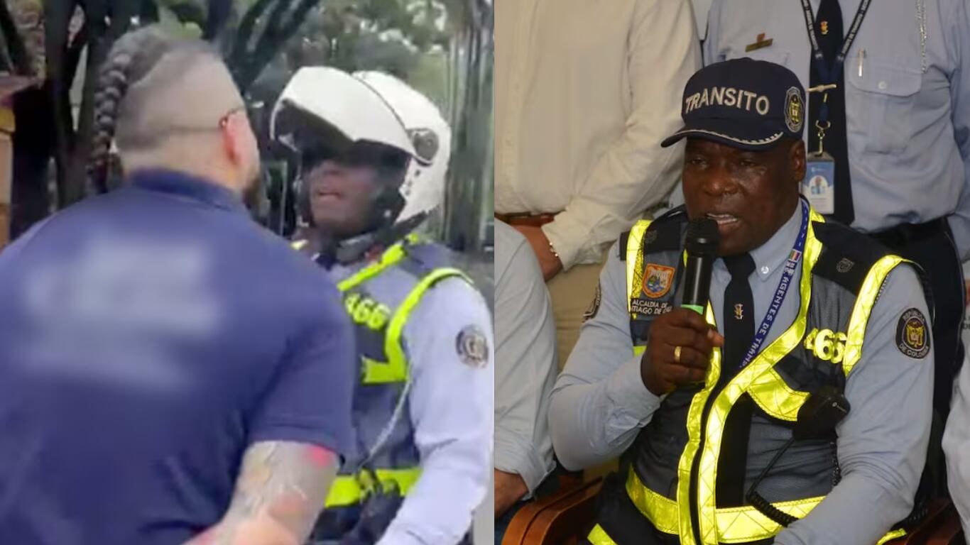 El alcalde de Cali, Alejandro Eder, condecoró al agente tras sufrir agresión verbal racista.