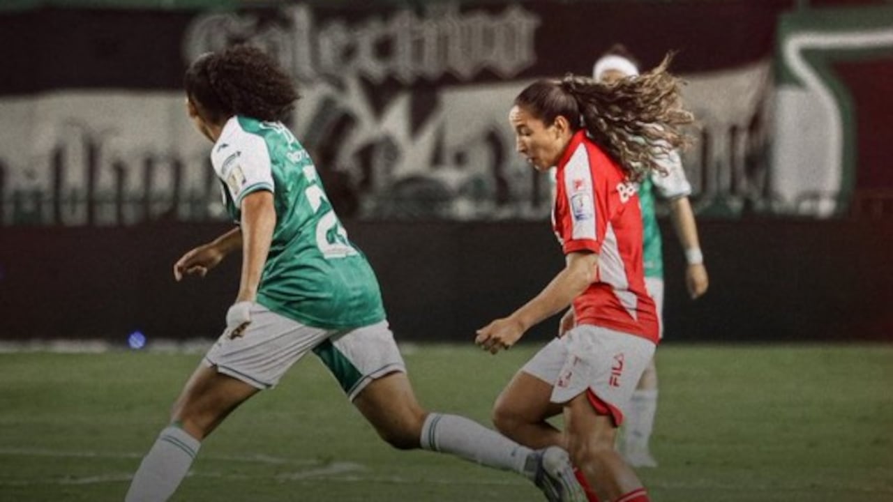 Deportivo Cali e Independiente Santa Fe definieron el campeón de la Liga BetPlay femenina.