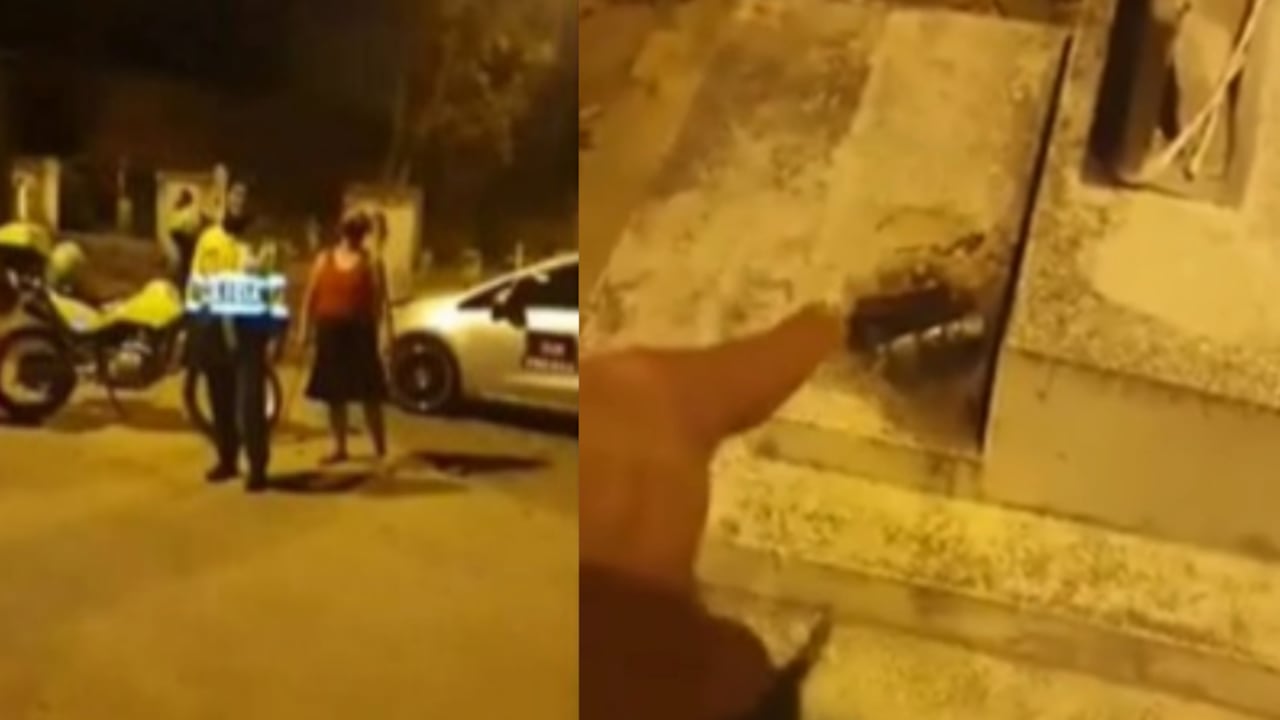 En video quedó supuesta bruja en Ibagué que “se le burló” a la Policía