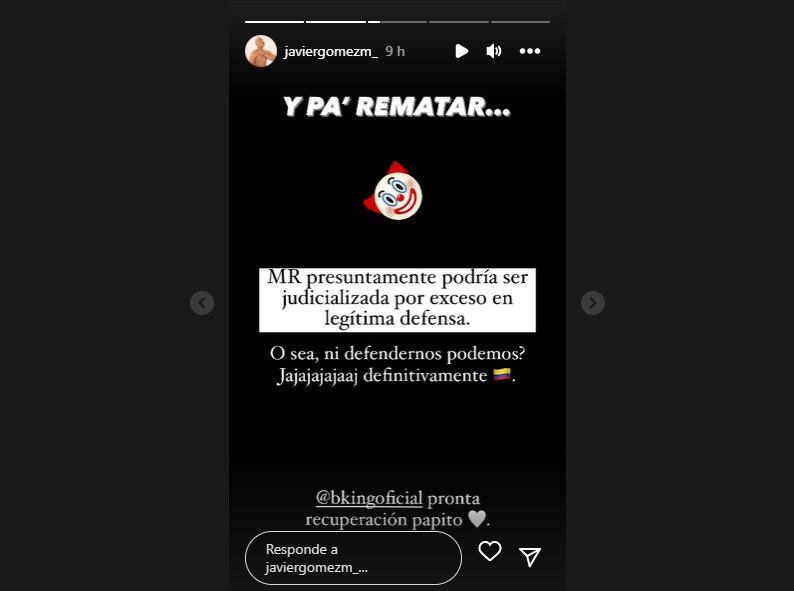 El Javi habla sobre el caso de Marcela Reyes