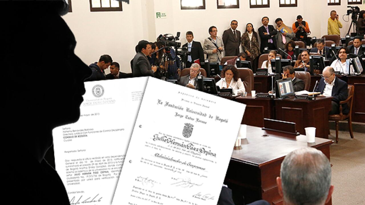 Semana.com tuvo acceso a los documentos que comprueban la documentación falsa presentada por el exfuncionario Julio Hernán Páez.