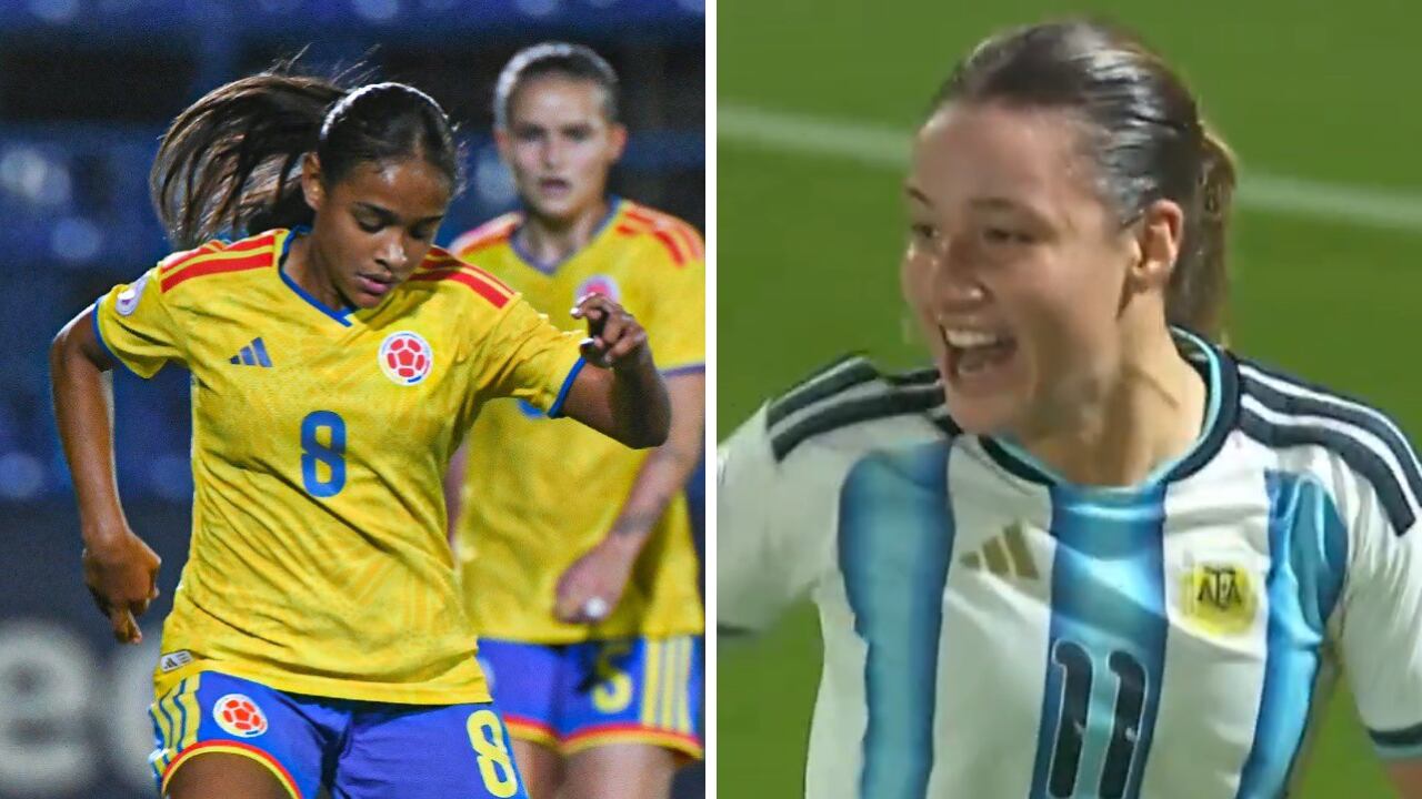 Selección Colombia Femenina Sub-20 cayó goleada ante Argentina en el Sudamericano de la categoría.