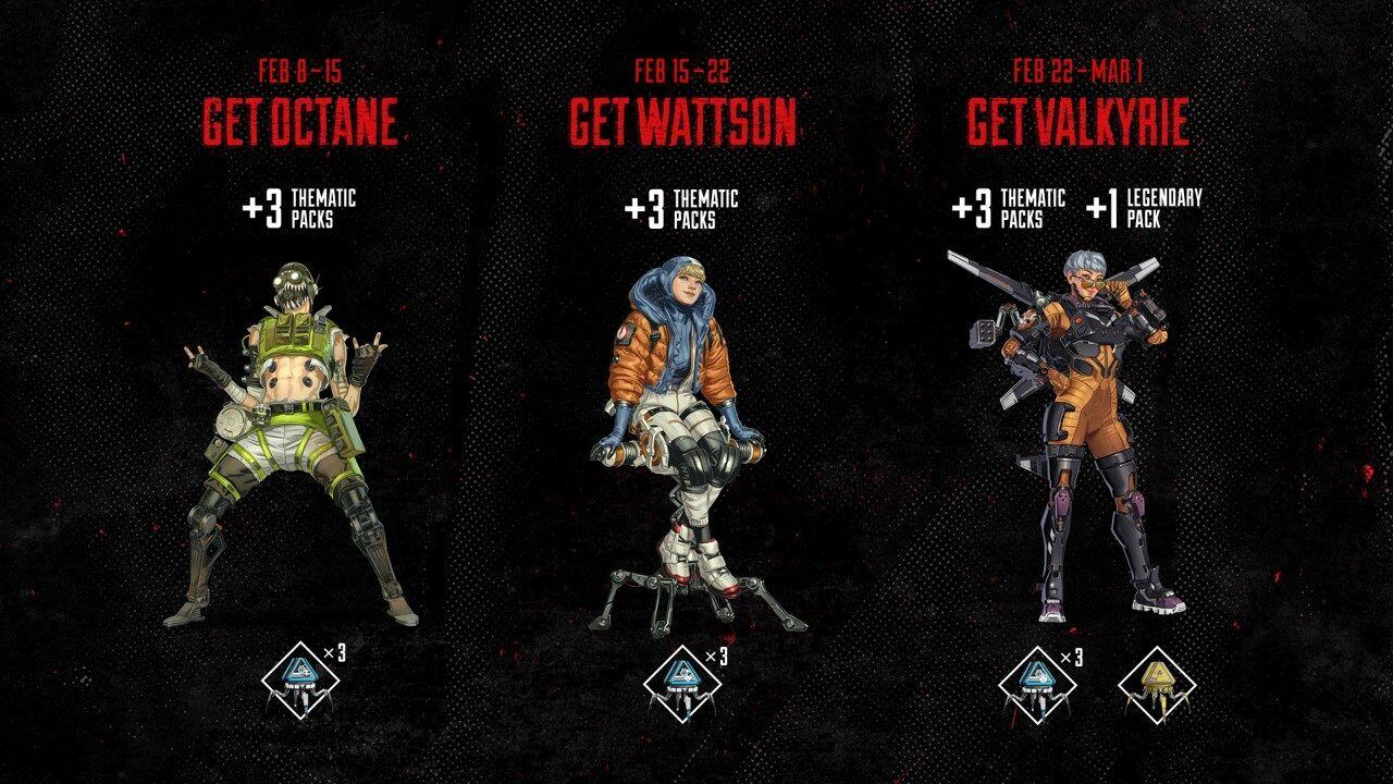 Apex Legends ofrecerá recompensas a sus jugadores más fieles.