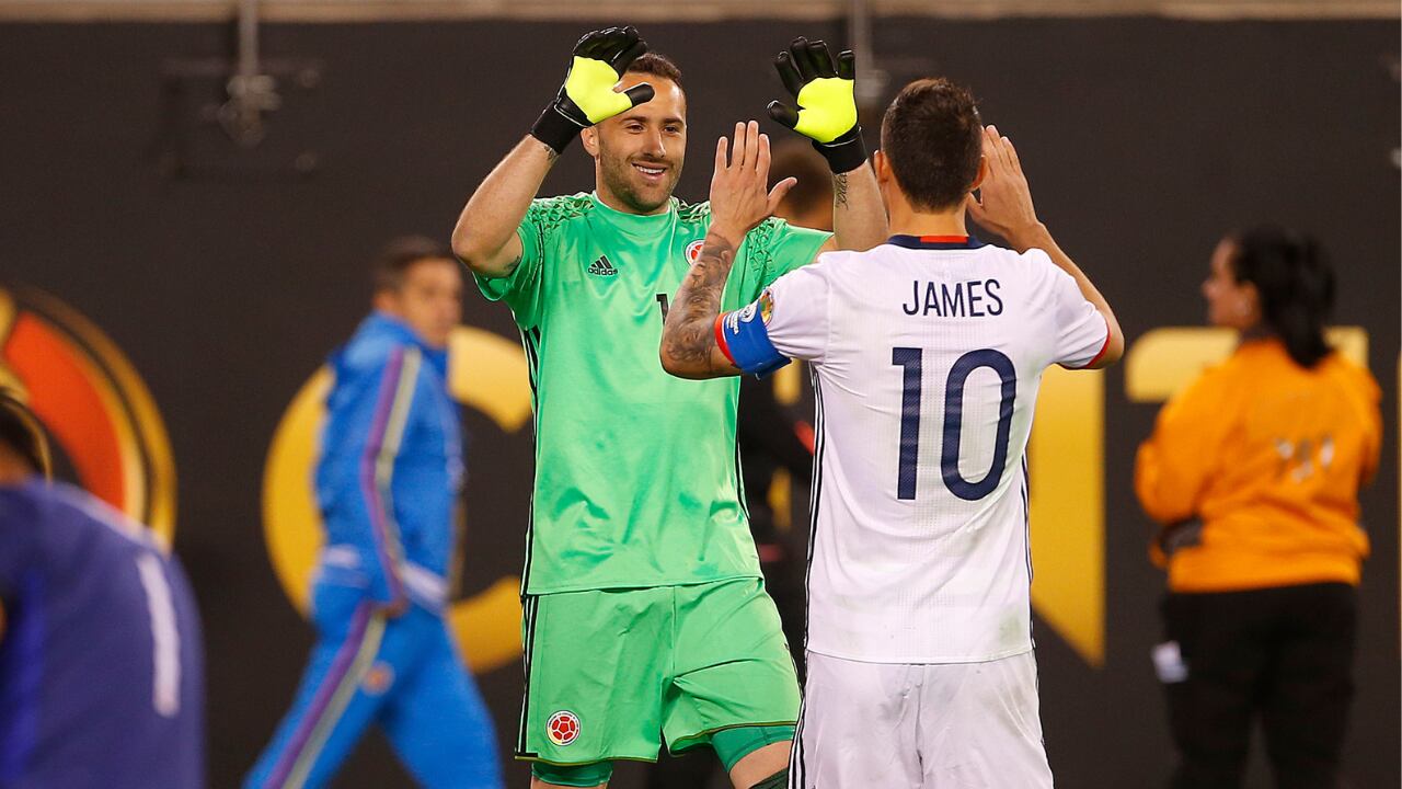 James Rodríguez y David Ospina, referentes de Selección Colombia