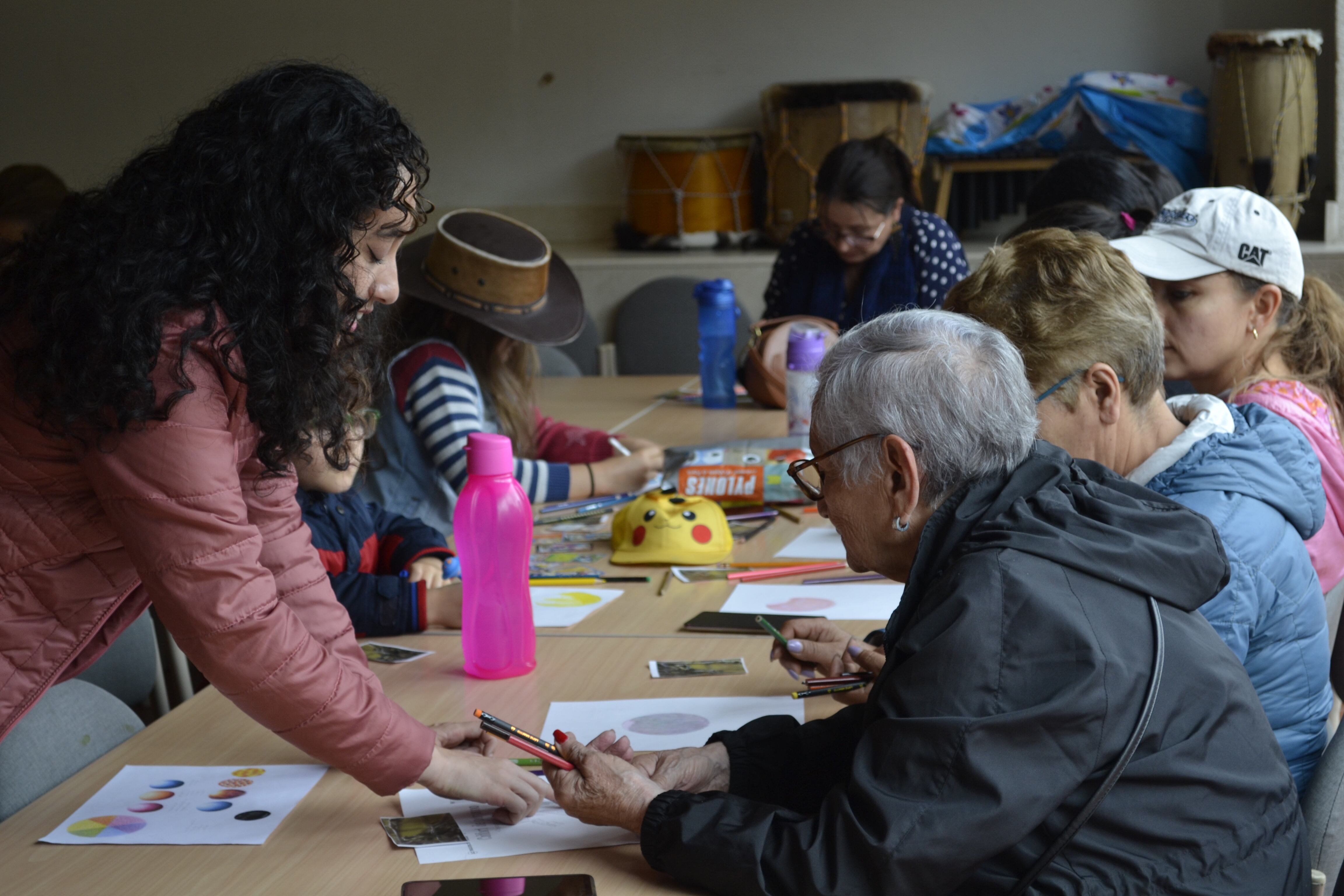 Taller dibujo de polinizadores