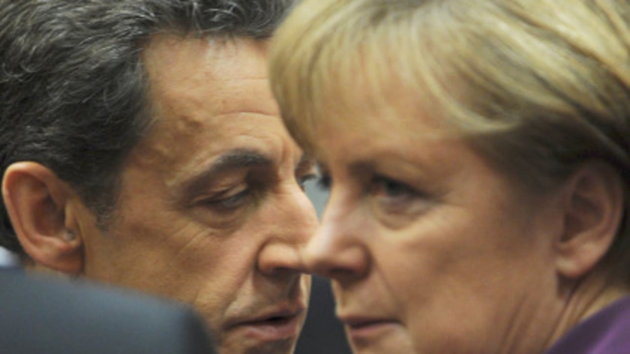 Este Lunes se reunen en Paris Zarkosy y Merkel