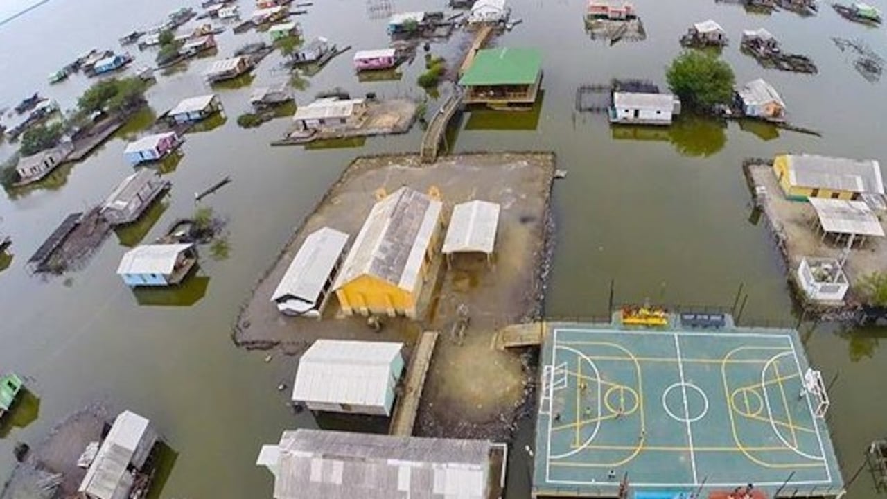 Así es el pueblo flotante de Colombia, una joya escondida que cautiva con su parecido a la ciudad italiana