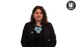 Carolina Jiménez, presidenta de WOLA, la organización líder en investigación e incidencia que promueve los derechos humanos en las Américas.