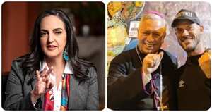 María Fernanda Cabal critica nuevamente al arzobispo de Cali, Darío Monsalve.