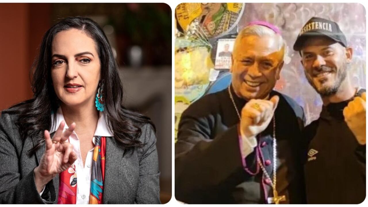 María Fernanda Cabal critica nuevamente al arzobispo de Cali, Darío Monsalve.
