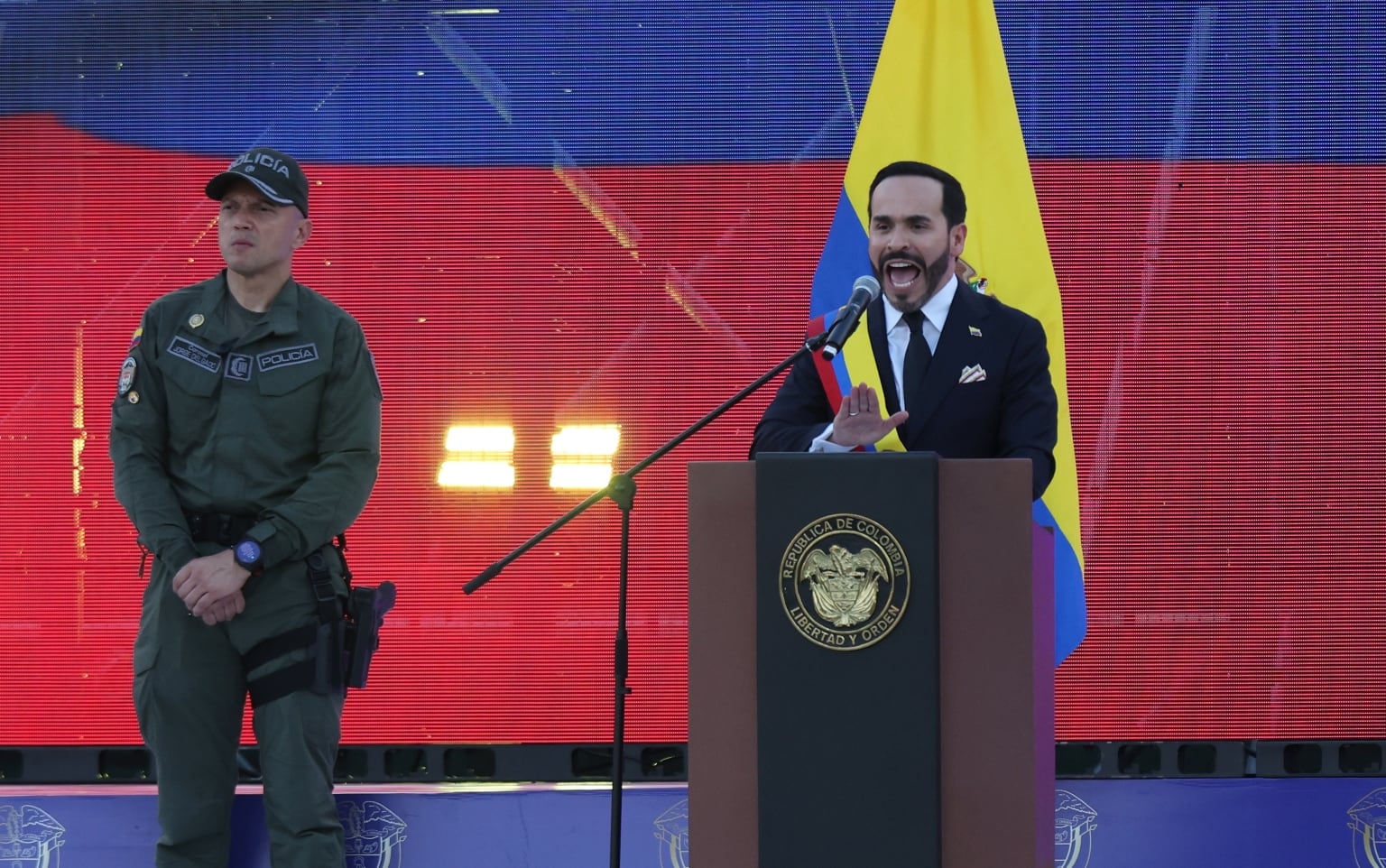 DISCURSO EN EL BATALLÓN PICHINCHA