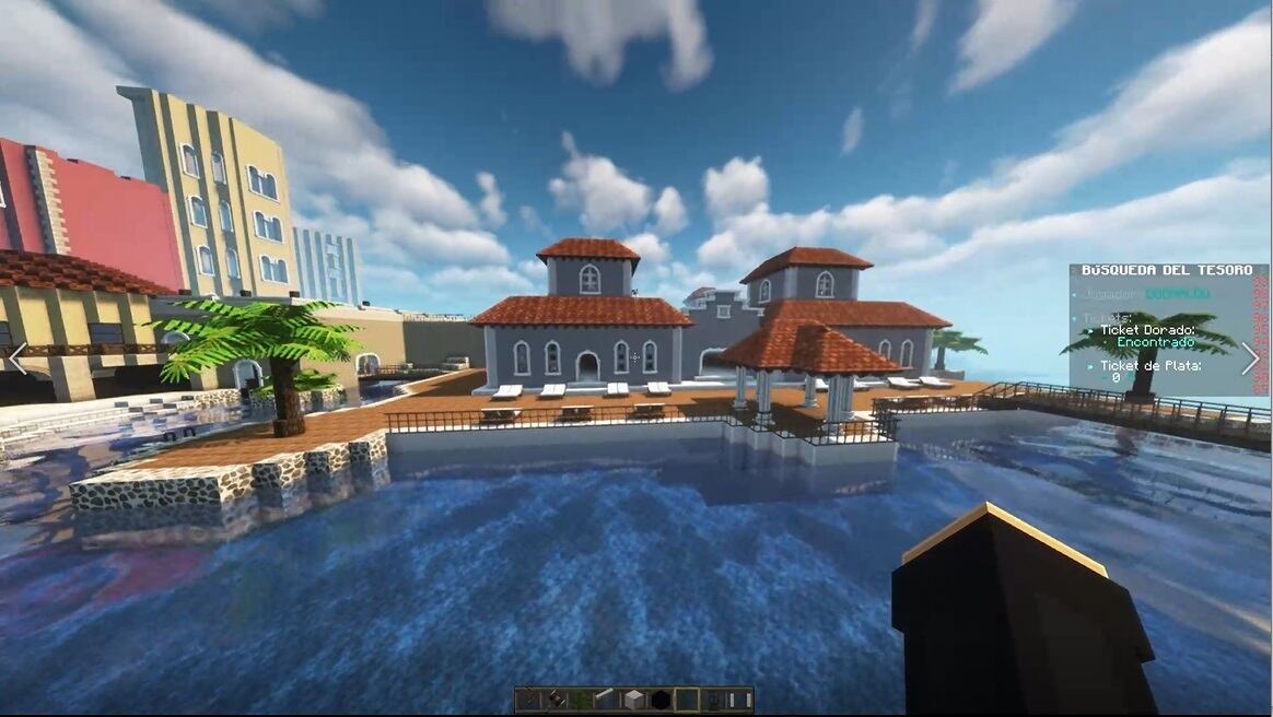 Mapa de Desalia en Minecraft, el nuevo escenario del juego.