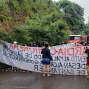 La movilización fue convocada por el Sindicato Nacional de Conductores