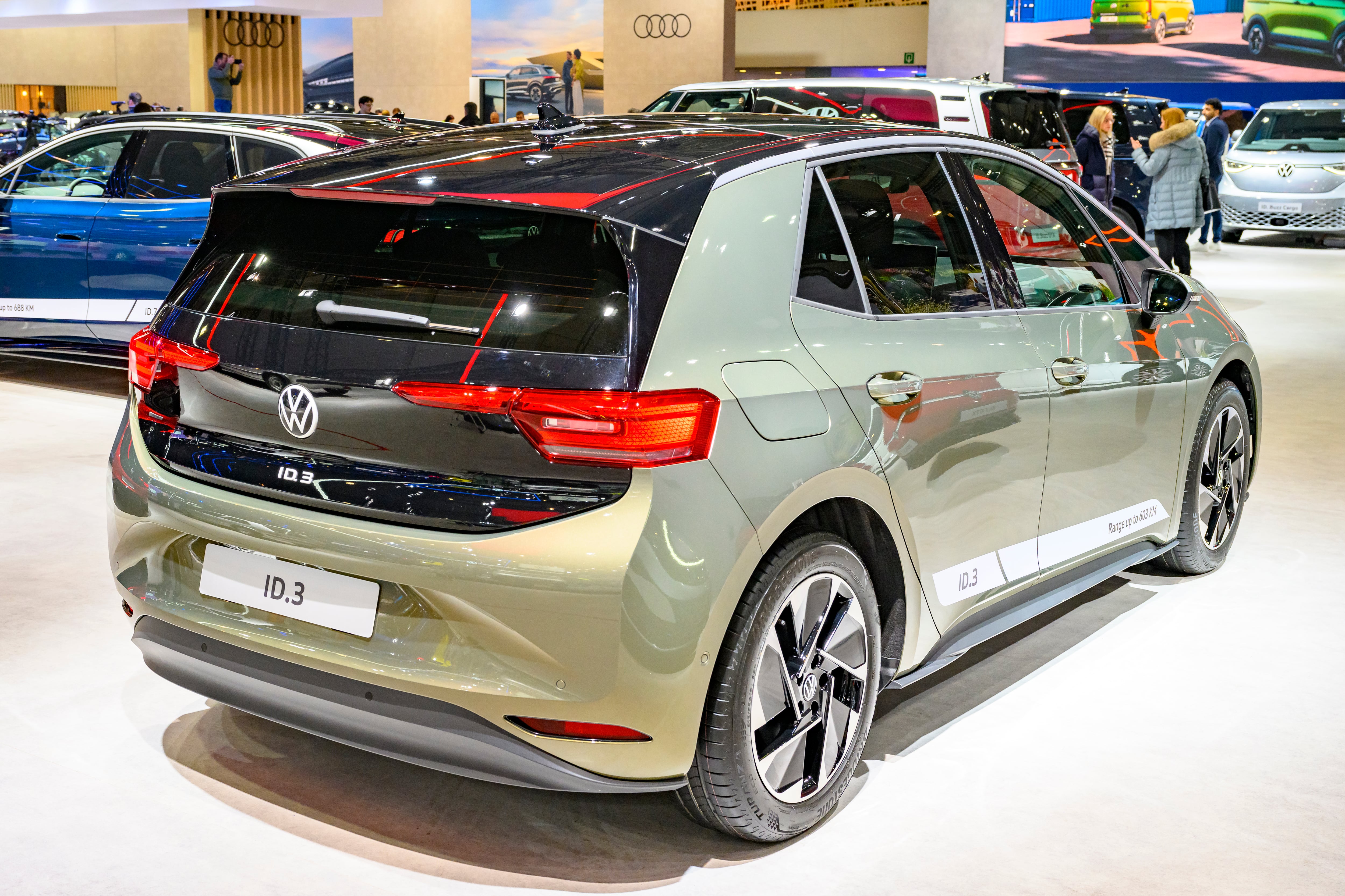 El Volkswagen ID.3 es una de las apuestas de la firma alemana para apuntarle a la electrificación.