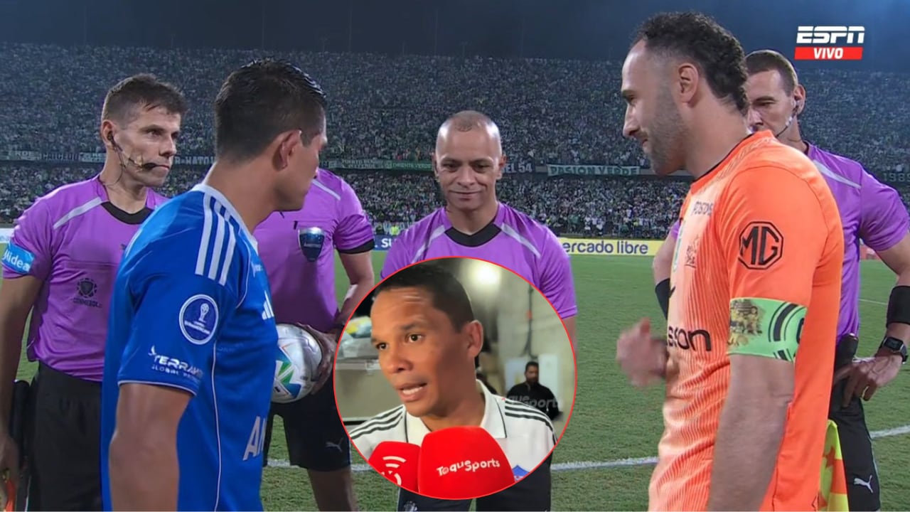 Wilton Sampaio se llevó los aplausos tras arbitrar Nacional vs. Millonarios en Sudamericana