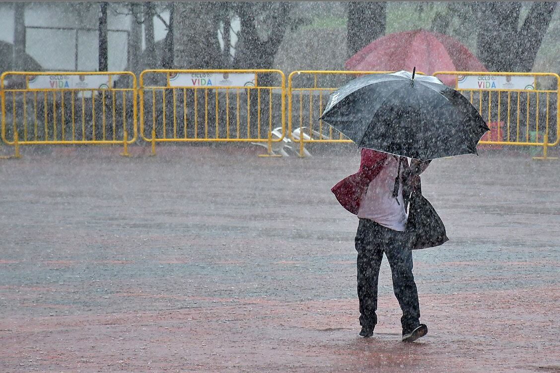 Lluvias han caracterizado el clima de esta semana en Cali. Este miércoles se registró un fuerte aguacero desde el medio día.