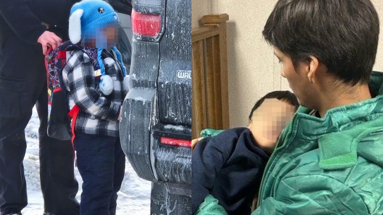 Liam Conejo Ramos permanece en Texas con su padre.