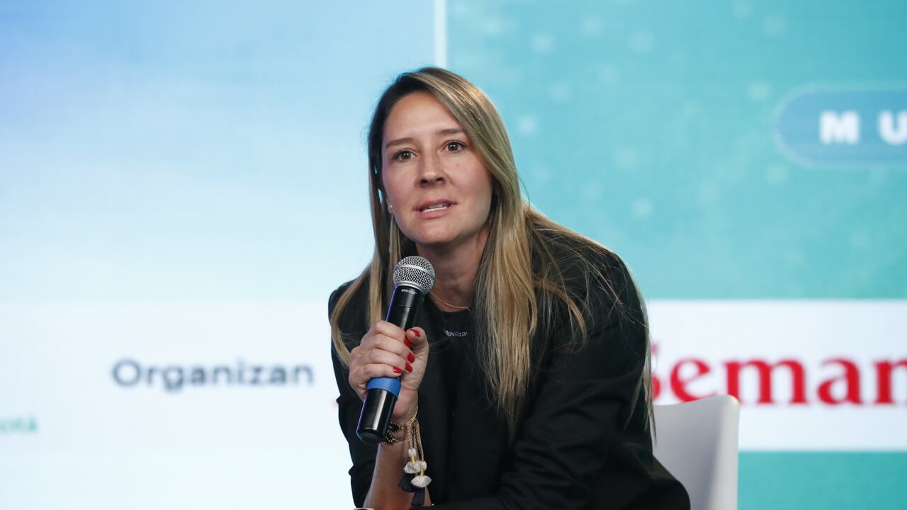 Susana Zapata, cofundadora y directora de Caramelo Escaso, durante el Gran Foro Mujeres en SEMANA.