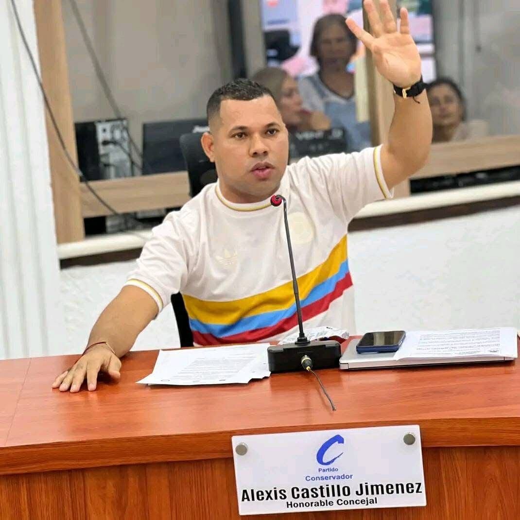 Concejal de Barranquilla, Alexis Castillo.