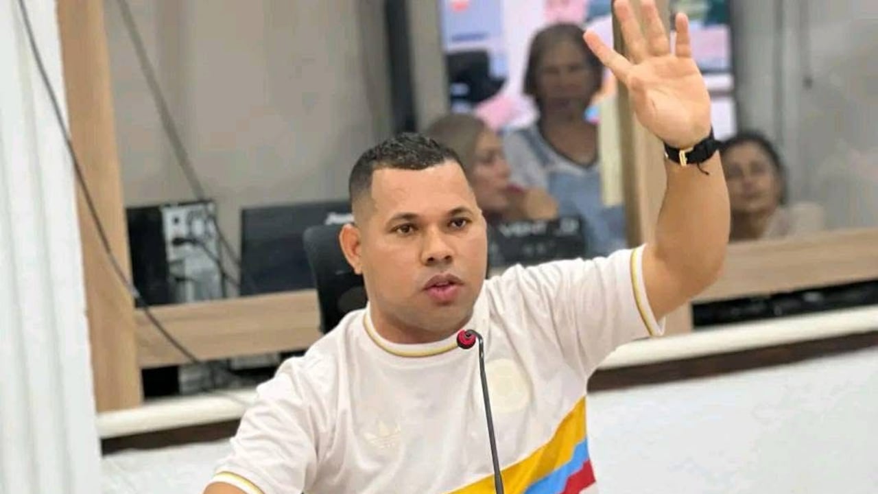 Concejal de Barranquilla, Alexis Castillo.