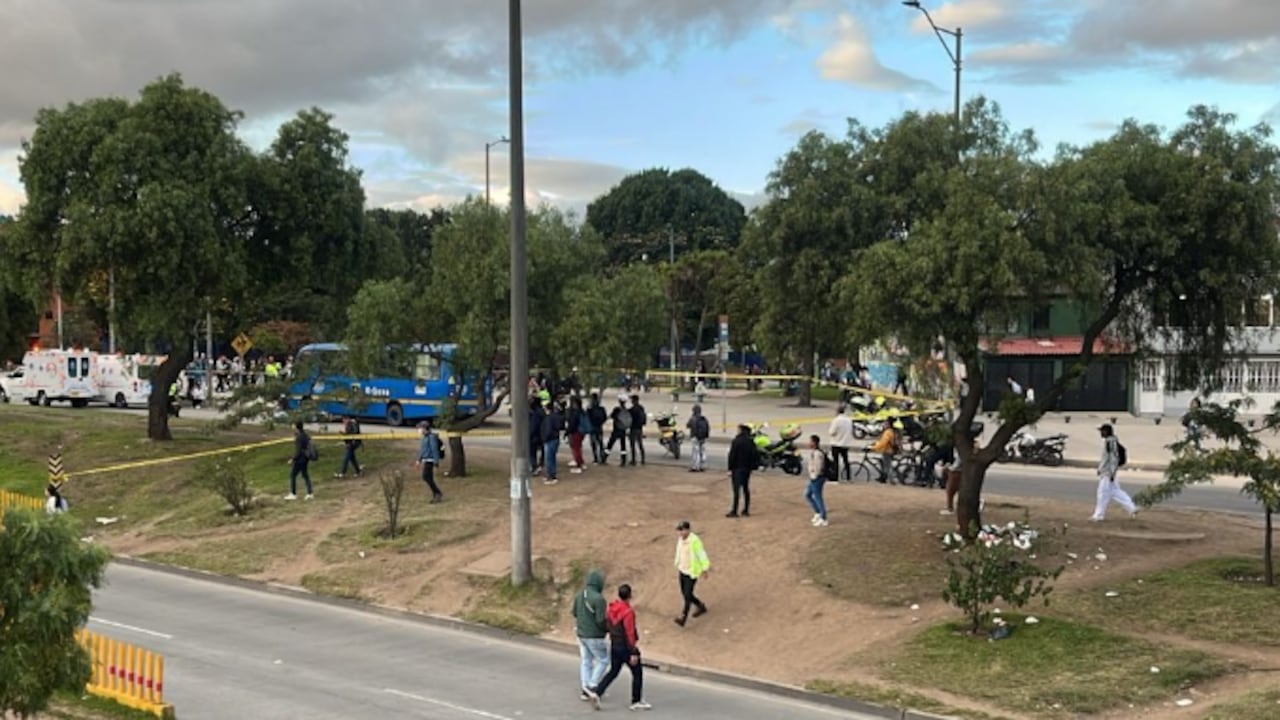 El accidente en la localidad de Kennedy, esta mañana de martes 12 de mayo.