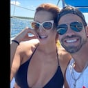 Carmen Villalobos y su novio