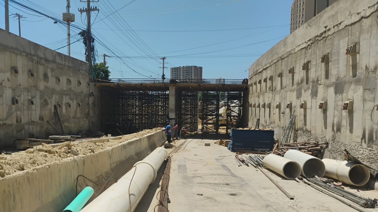 Obras de la Gran Vía.