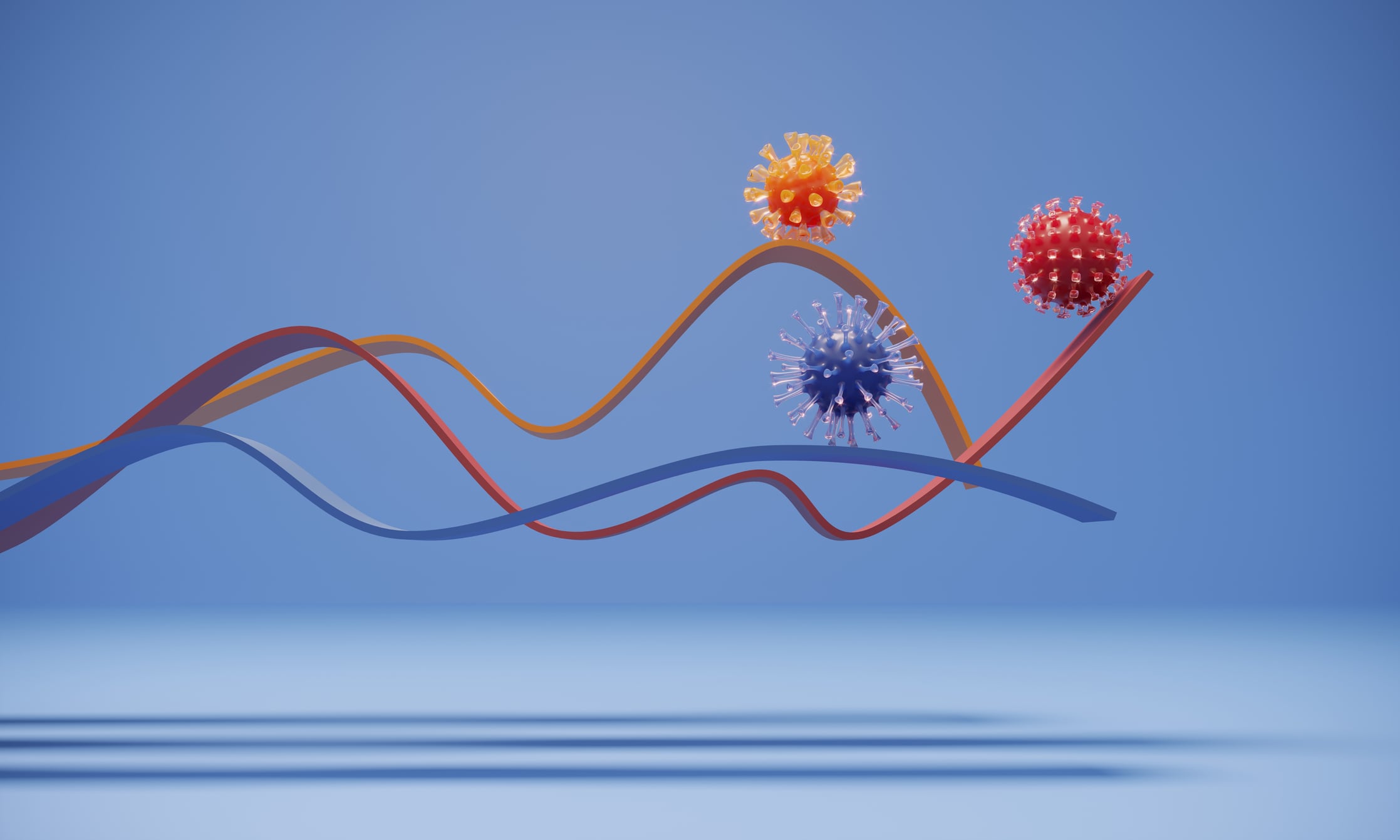 Foto de referencia sobre variantes de covid-19