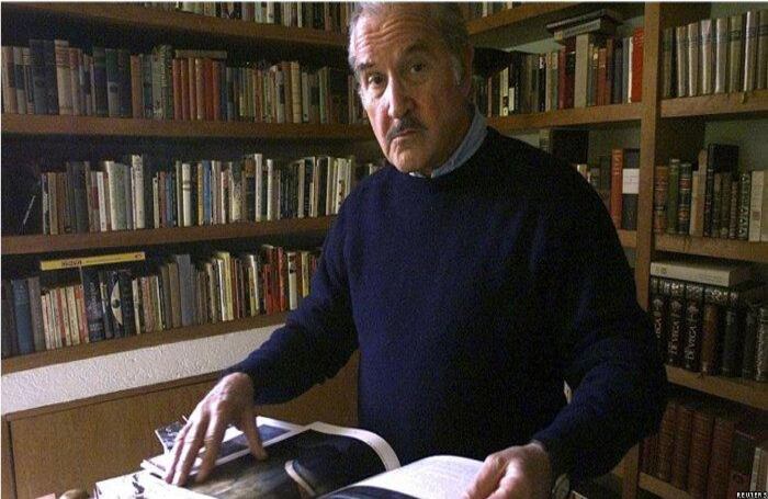 Fuentes en su casa en San Jerónimo, al sur de Ciudad de México.