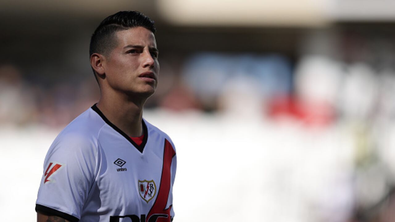 James Rodríguez, jugador del Rayo Vallecano