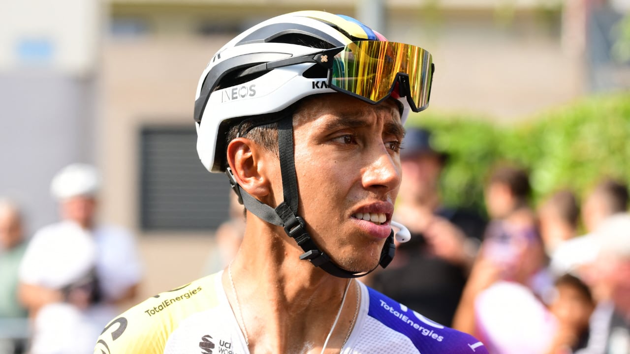 Egan Bernal en La Vuelta a España 2025.