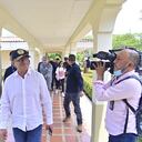 Presidente Gustavo Petro, en Caucasia este lunes festivo.