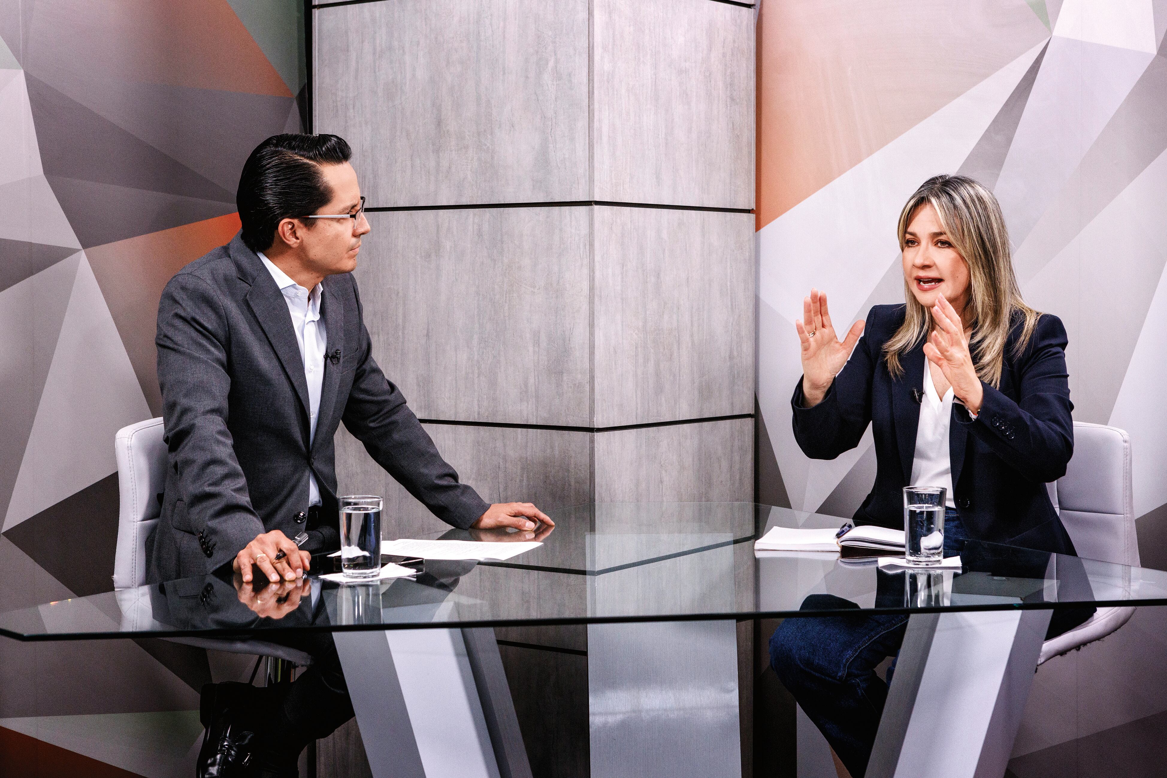 Vicky Dávila, precandidata presidencial