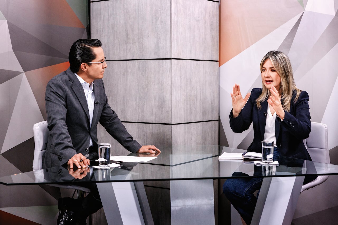 Vicky Dávila, precandidata presidencial