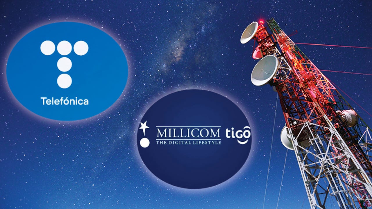 La operación de Millicom para fusionarse con Movistar y Tigo superaría los 1.000 millones de dólares.