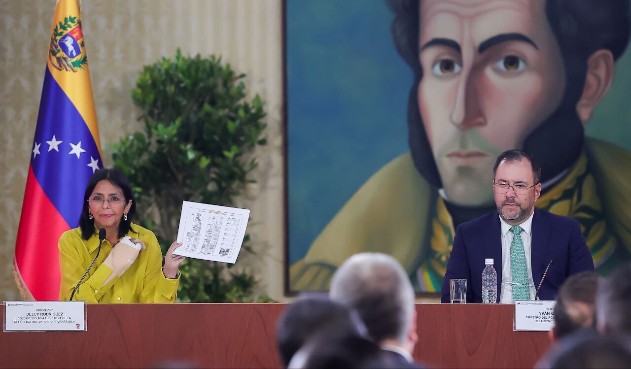 El anuncio lo hizo el canciller de Venezuela, Yvan Gil