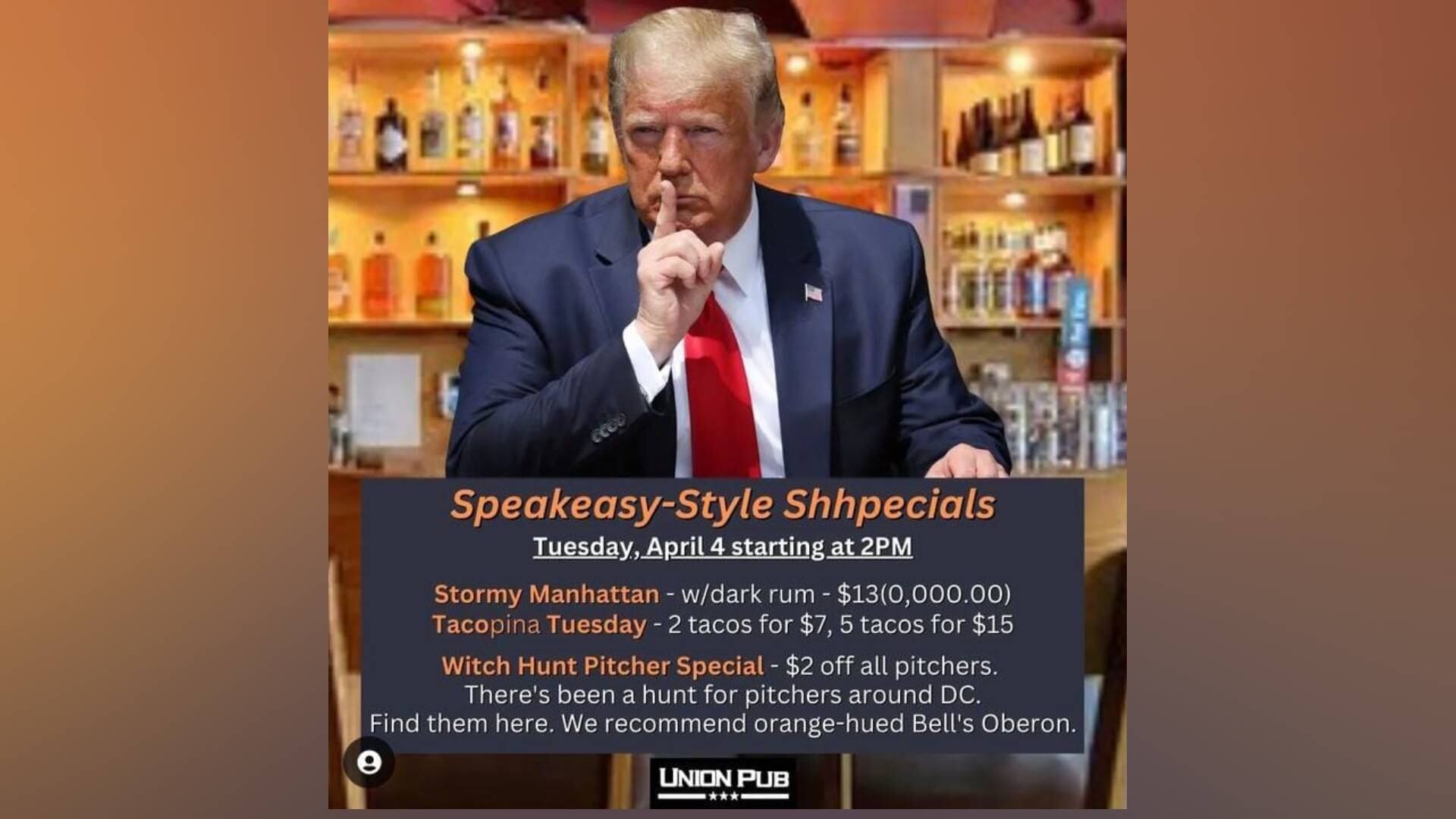 Imagen difundida por @unionpub