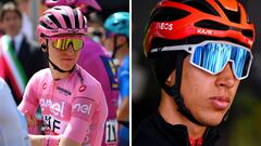 Tadej Pogačar y Egan Bernal, ambos engalanarán el pelotón del Giro de Italia 2024