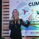 Claudia Bahamón durante el foro ‘Acción climática, un compromiso impostergable de Colombia’