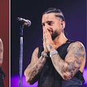 Maluma se mostró conmovido en el concierto que realizó en Nueva York.