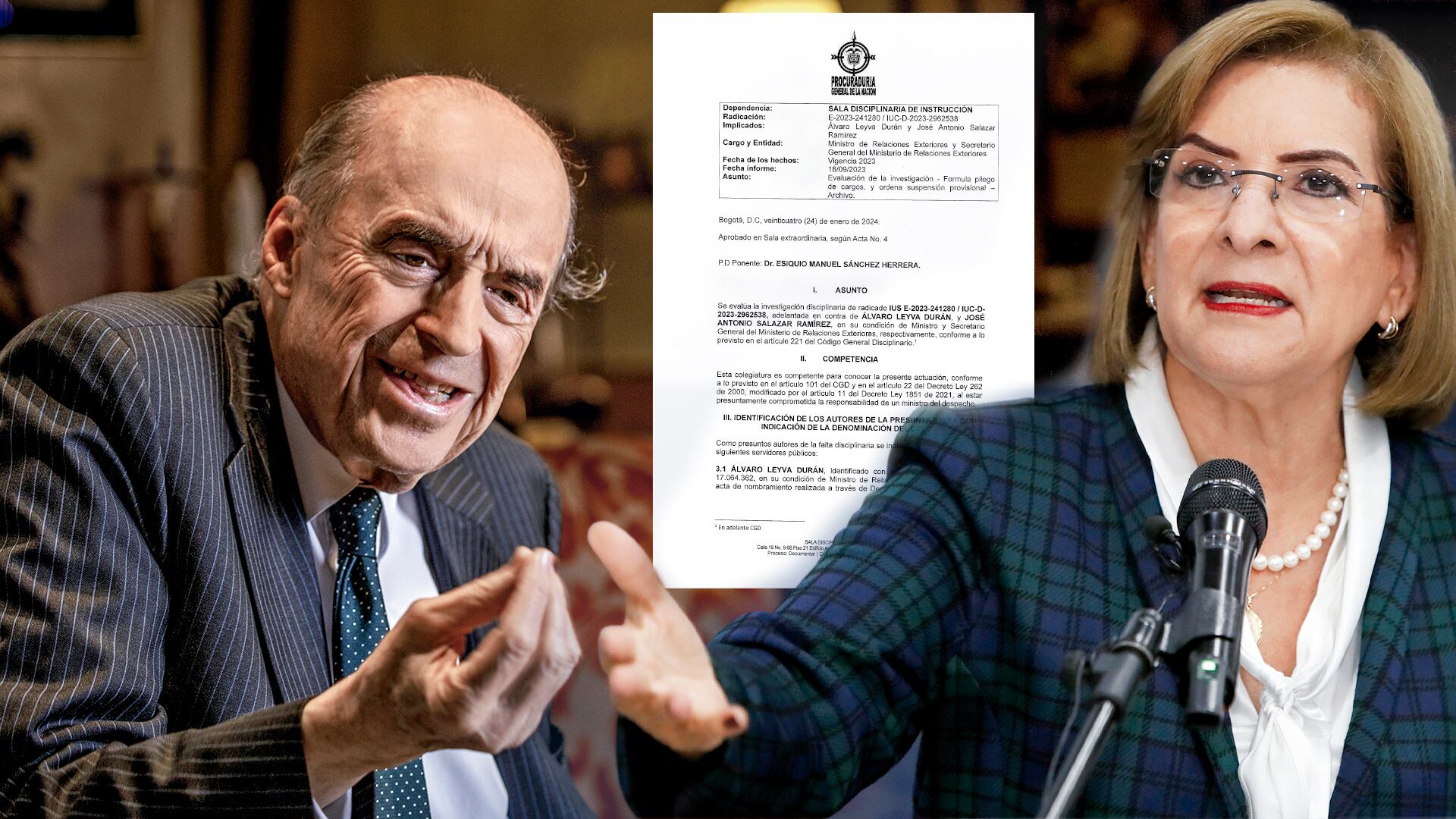 Canciller y Procuradora