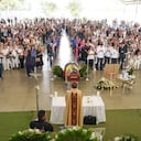 Velorio de Luz Mery Tristán en Cali.