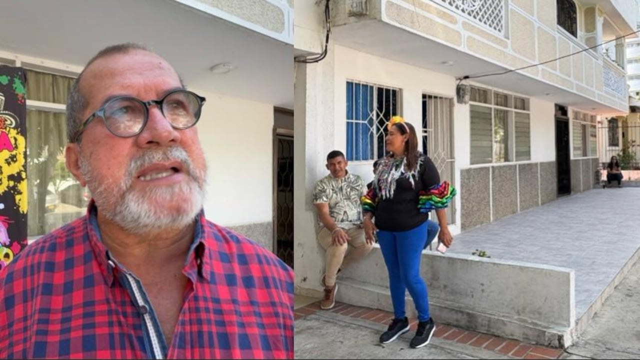 Roberto Murillo Andrade, residente del barrio Boston, en Barranquilla, hasta donde llegó Shakira.