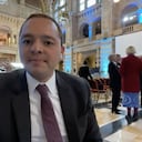 Alcalde de Manizales, Carlos Mario Marín Correa.